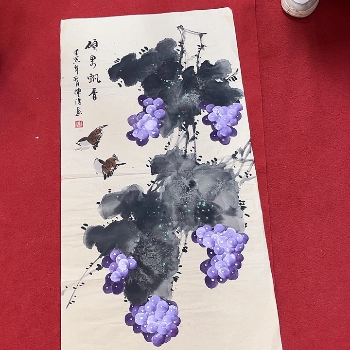 国画国画的艺手绘的小