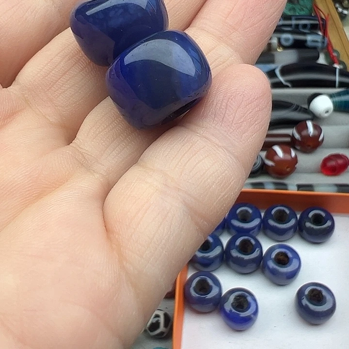 银***河玛瑙/玉髓未镶嵌颈饰
