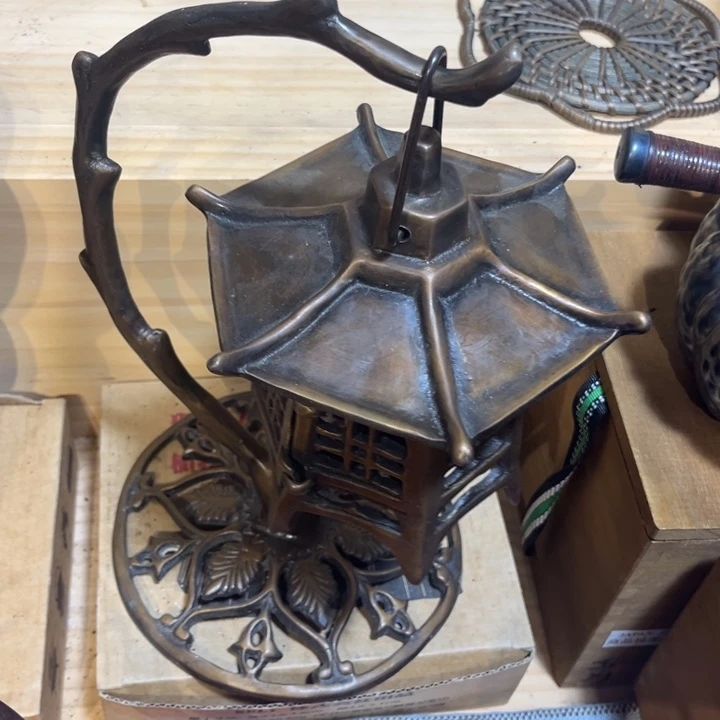铜中古工艺品摆件