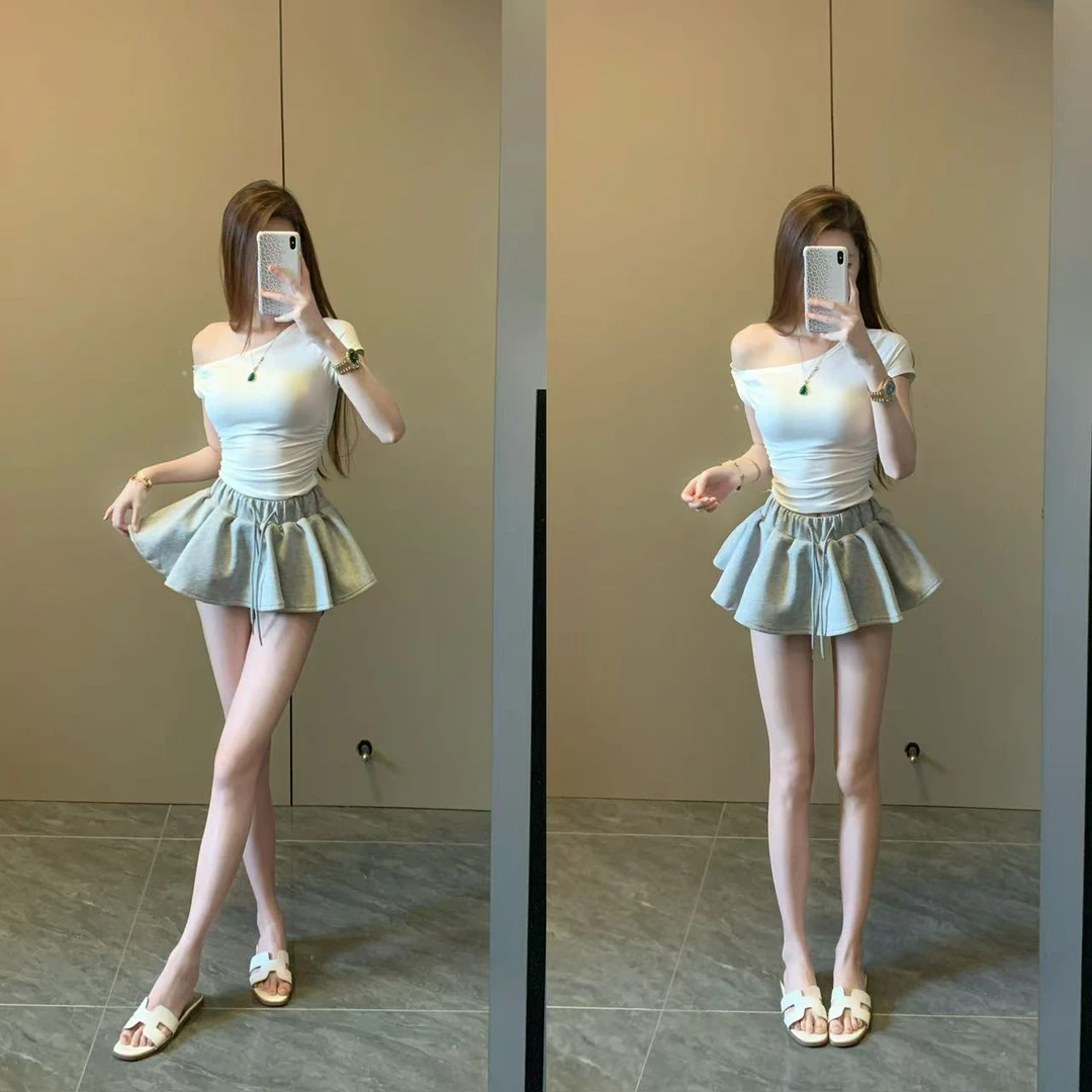 6603【元气芭蕾】高腰蓬蓬裙+内衬巨显腿长