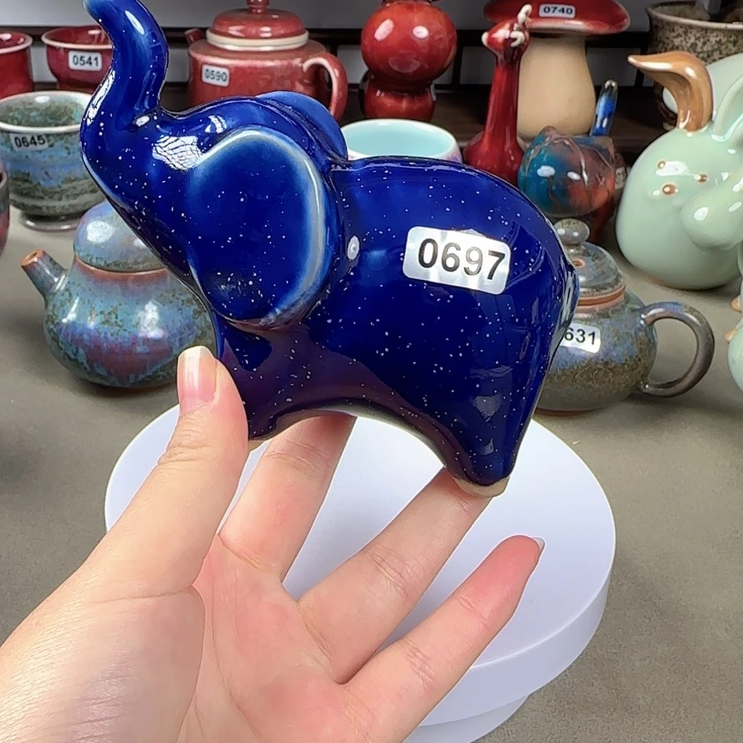 小鸿钧瓷泥泥钧瓷0697