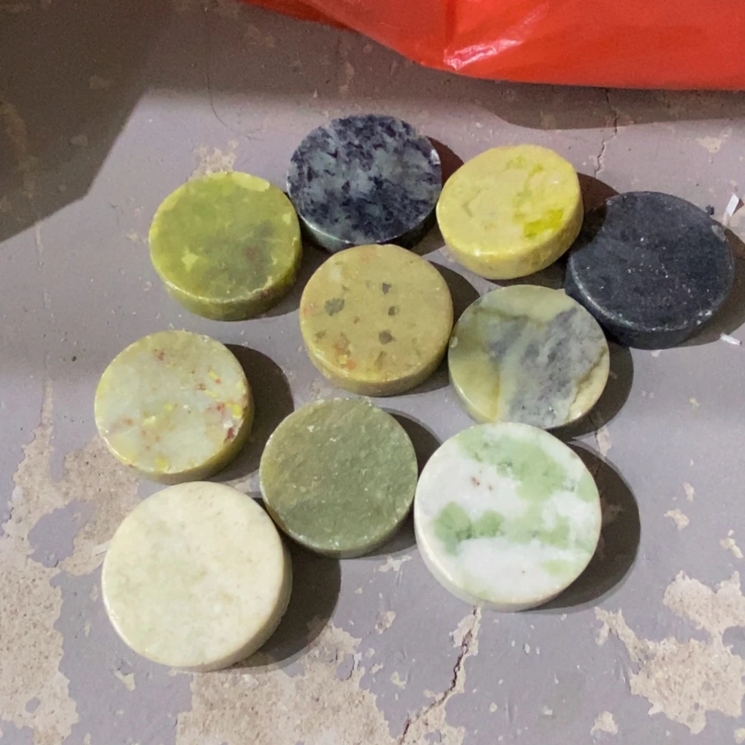 蛇纹石玉未镶嵌毛衣链186