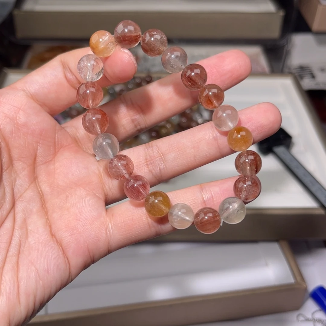 水晶手链未镶嵌彩兔毛031