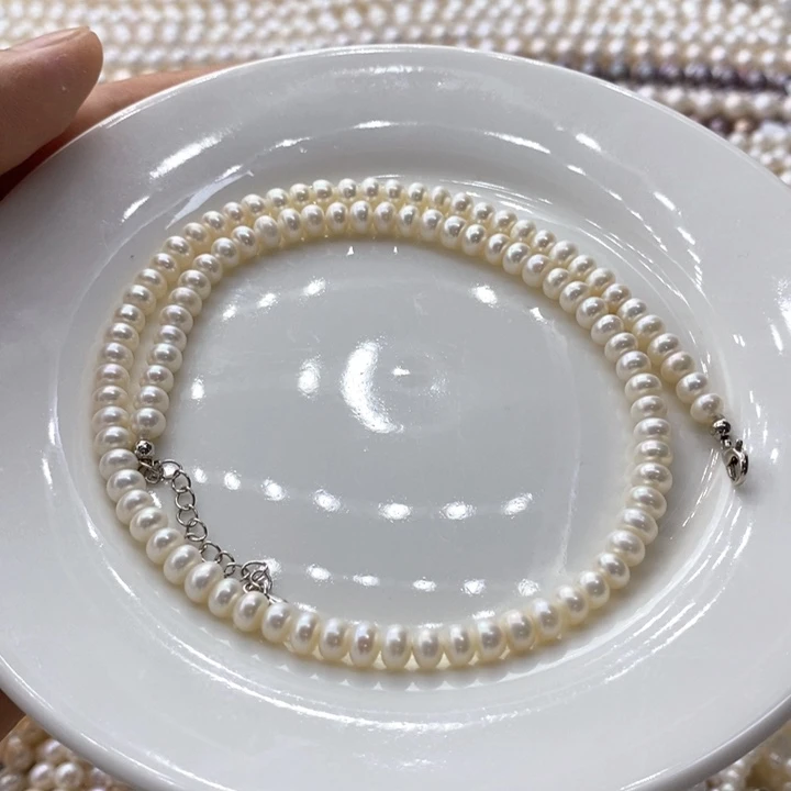 【闪购商品】淡水珍珠合金颈饰