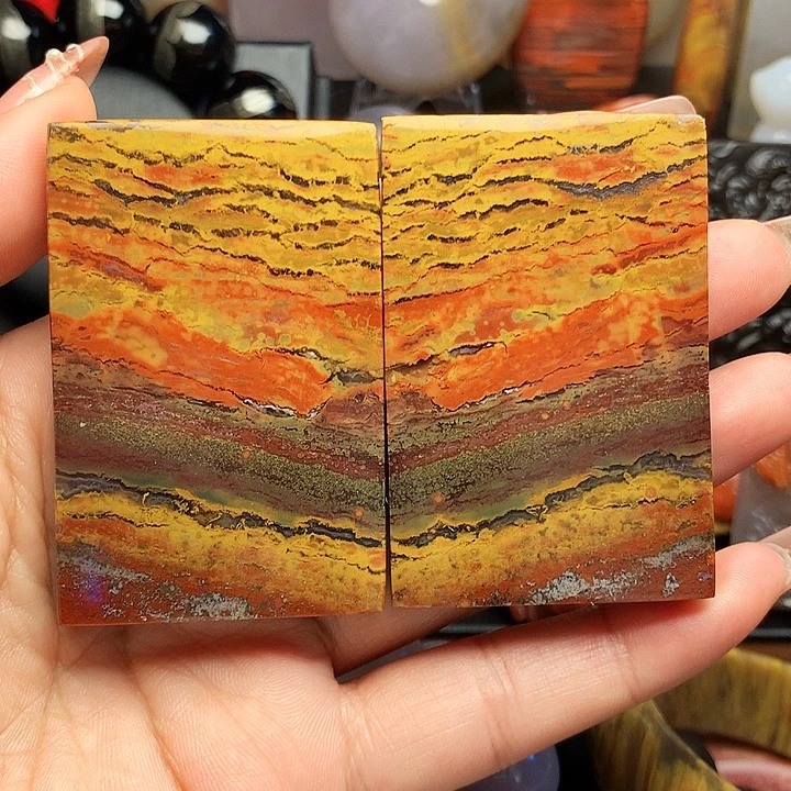 钧***）硅化玉未镶嵌吊坠(不含链)