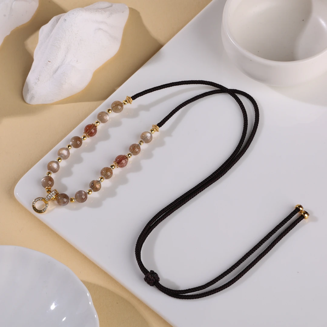 【诗语】黑金骨干DIY万能链项链多样性发一 T2-319