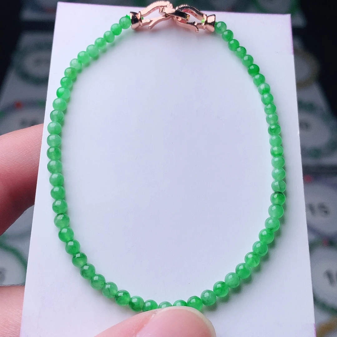 翡翠未镶嵌手链翡翠