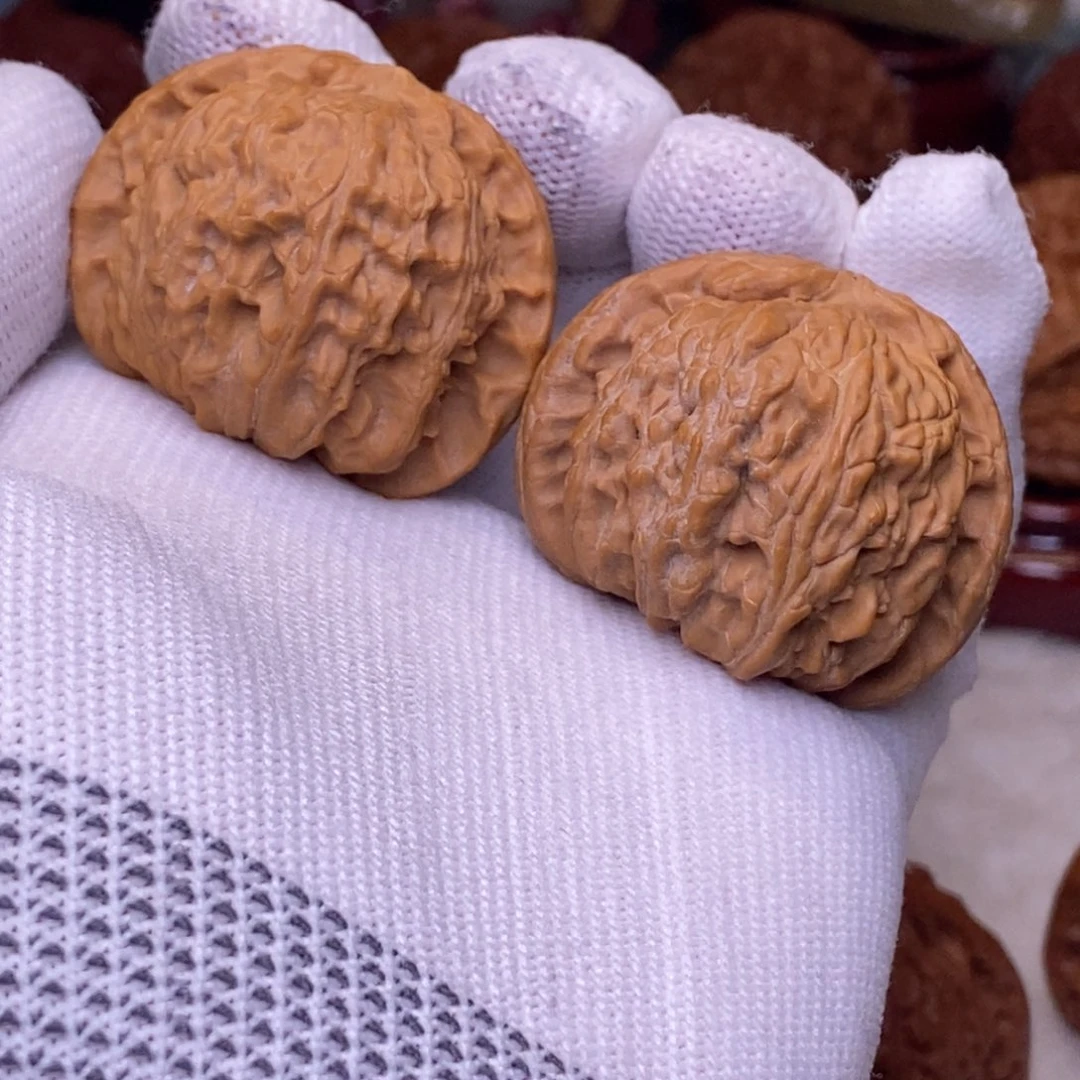 吊坠文玩核桃39 白狮子