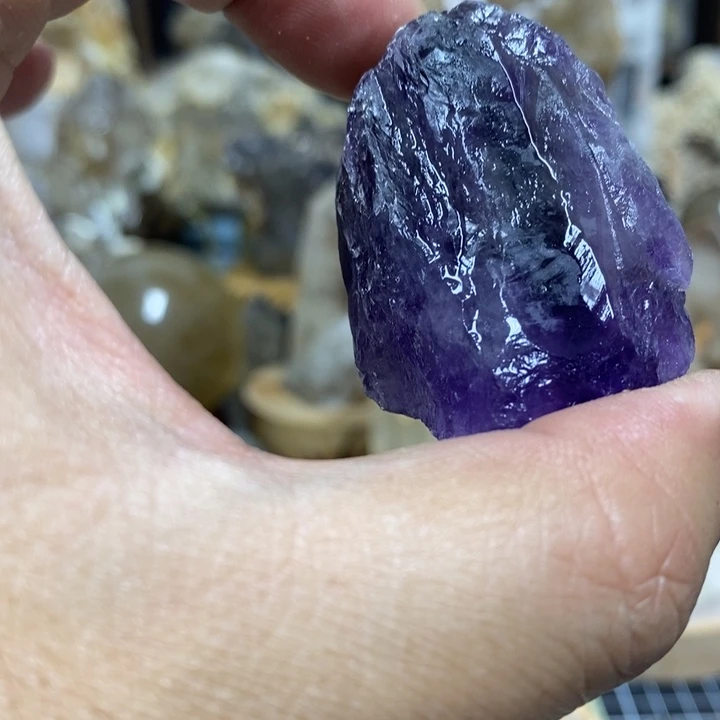 水晶水晶柱未镶嵌