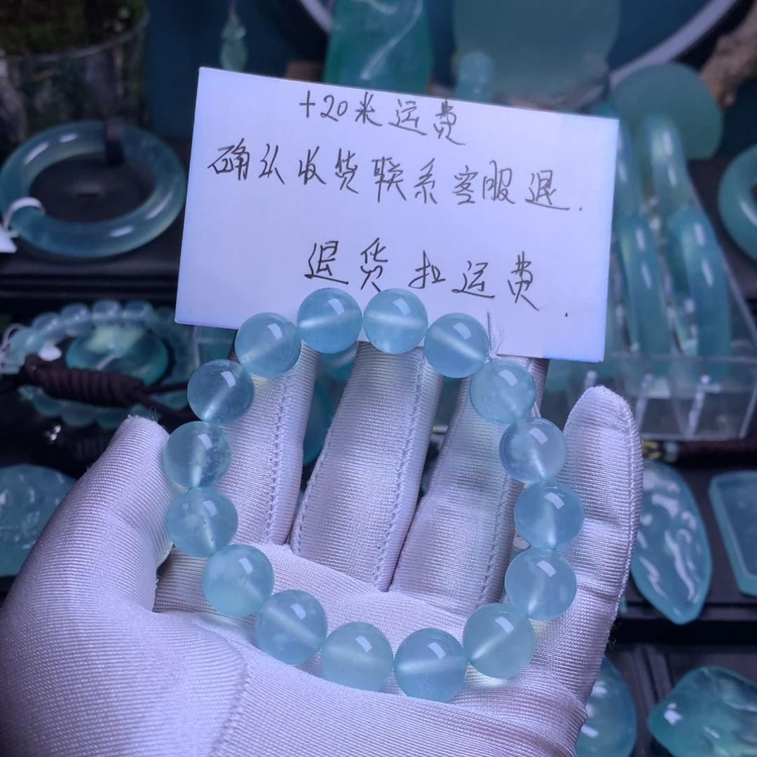 未镶嵌蛇纹石玉手串