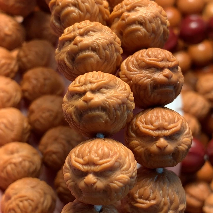 【闪购商品】猴头核桃手串叽**嘎悟空