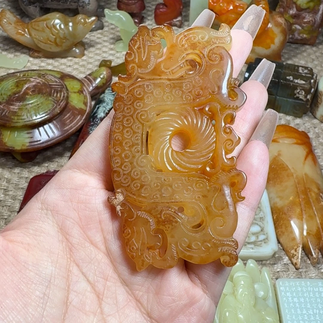 吊坠白玉菩提挂件
