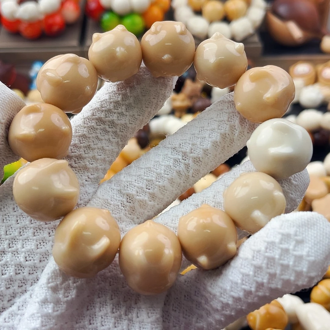 菩提根/象牙果手串爆款牙果玉兔