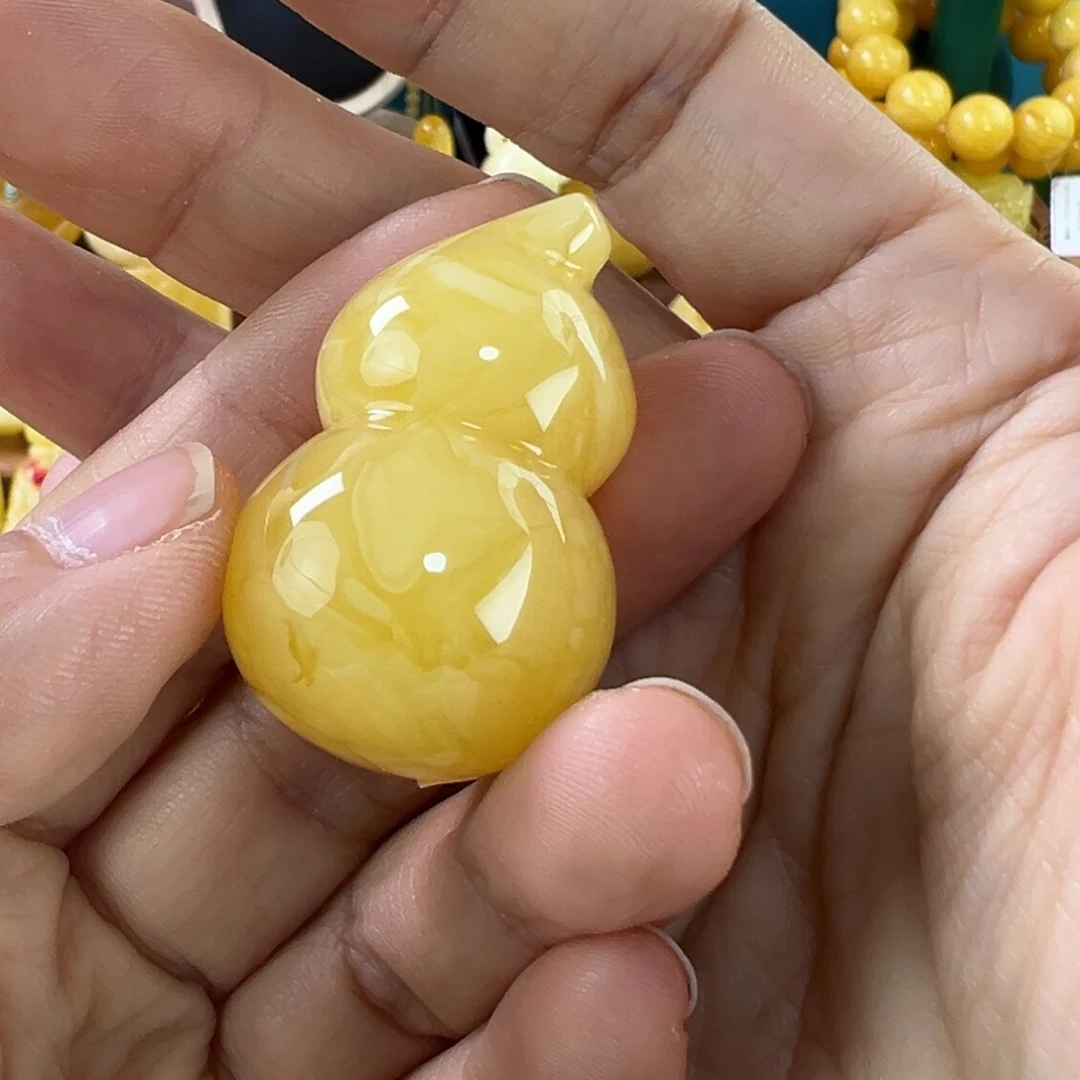 蜜蜡吊坠(不含链)未镶嵌