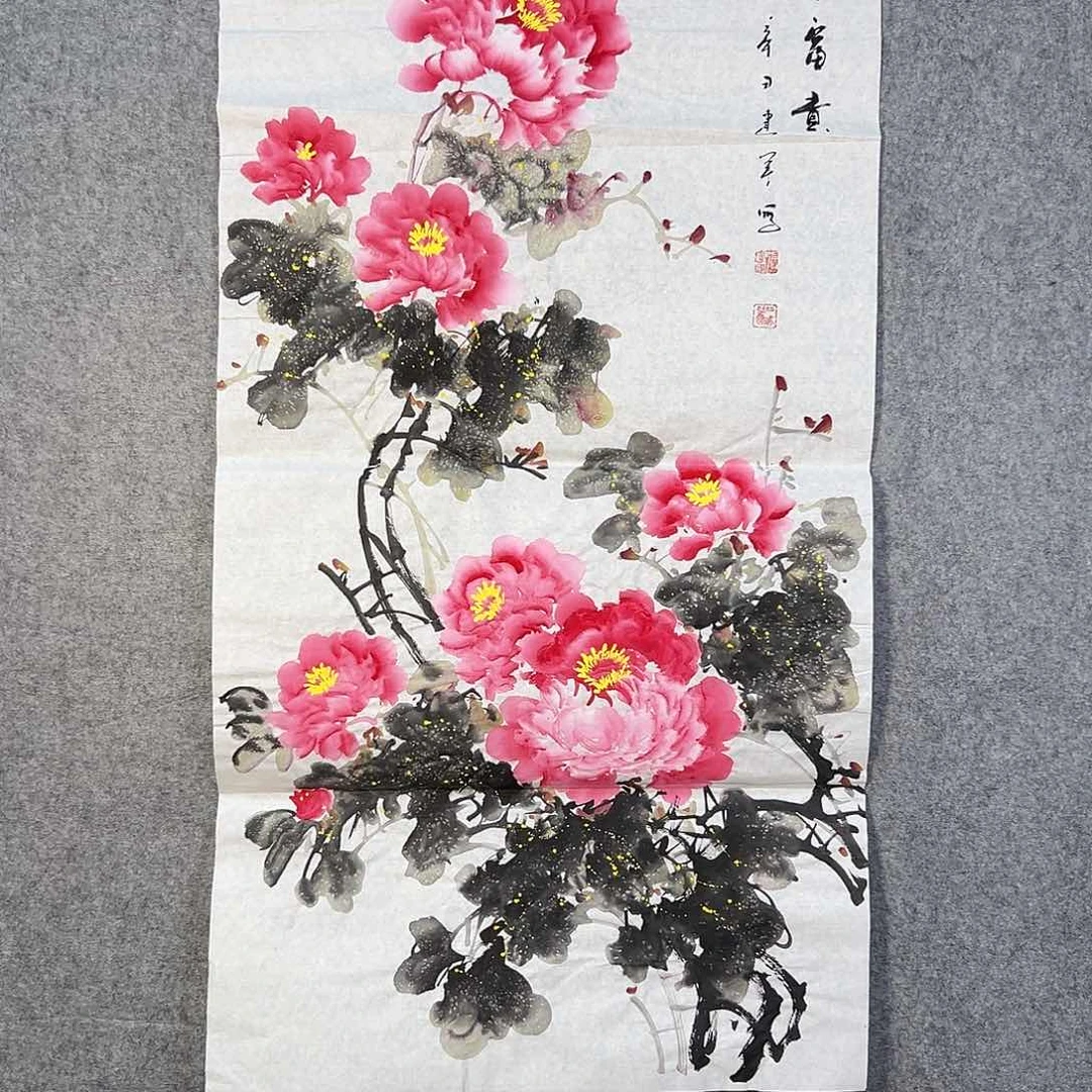 国画047 花鸟在此鸣叫的日子