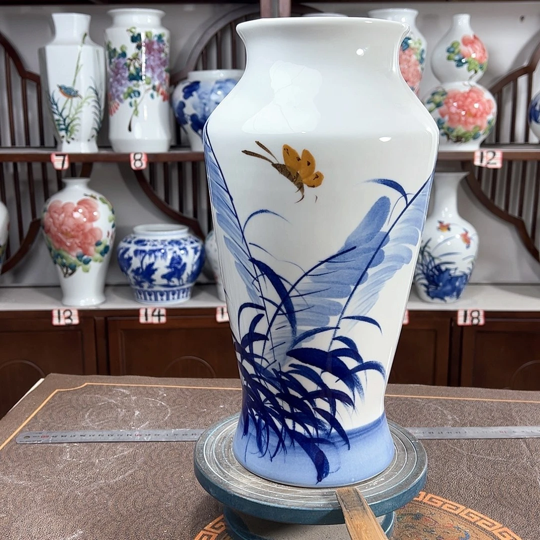 摆件景德镇陶瓷大鱼卢