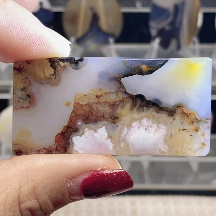 玛瑙/玉髓未镶嵌颈饰