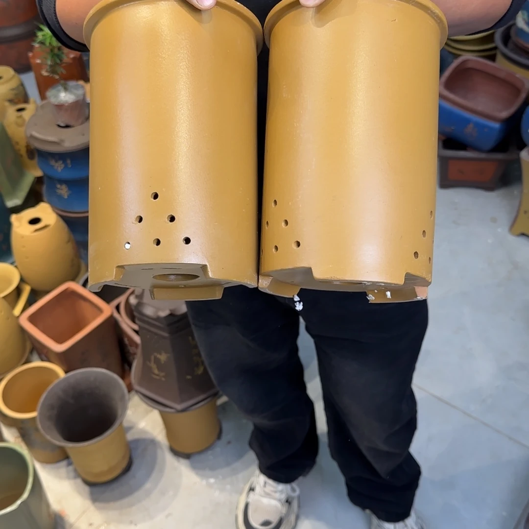 紫砂花盆口径14.18口径