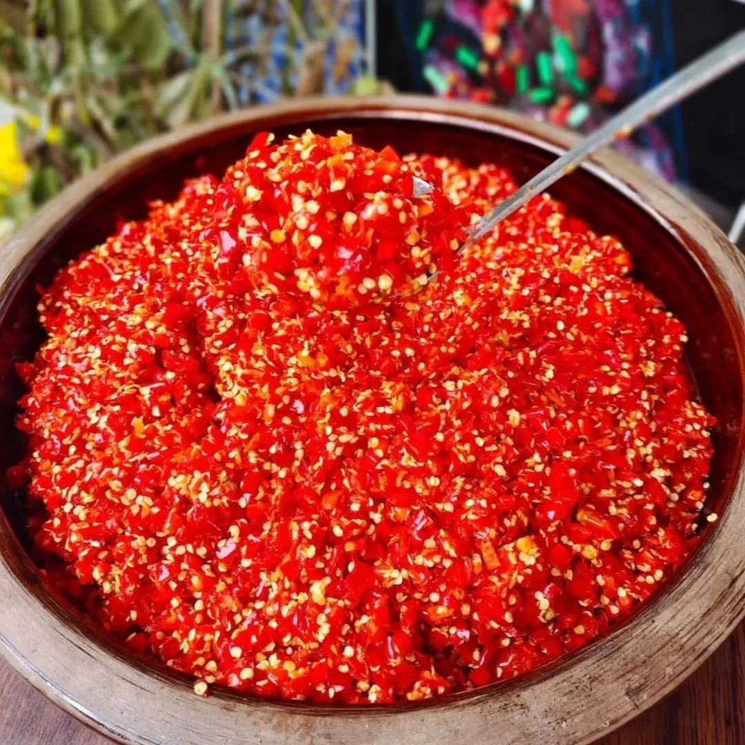 湖南特色农家纯手工剁辣椒香辣下饭妈妈做的味道鲜香辣味