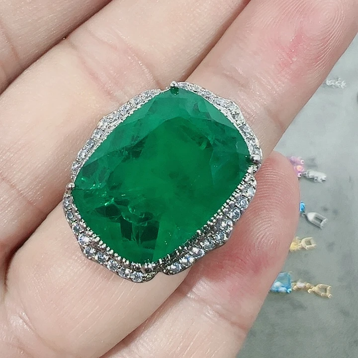 钨金无红宝蓝宝满钻镶嵌大宝贝