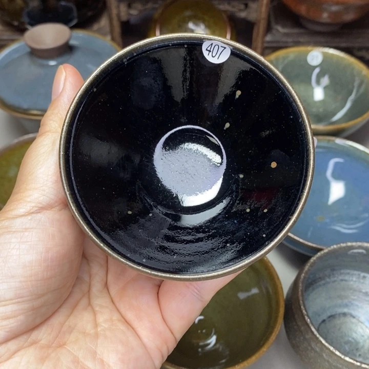 茶盏建窑建盏主人杯