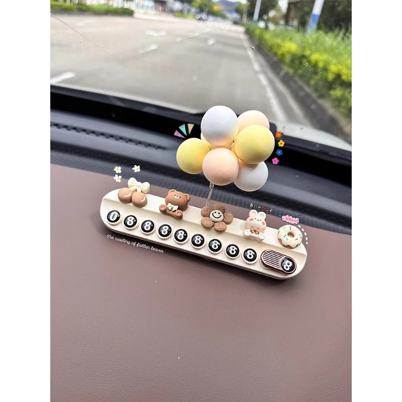 宏光mini三代马卡龙汽车临时停车号码牌隐藏车载移车挪车号码牌