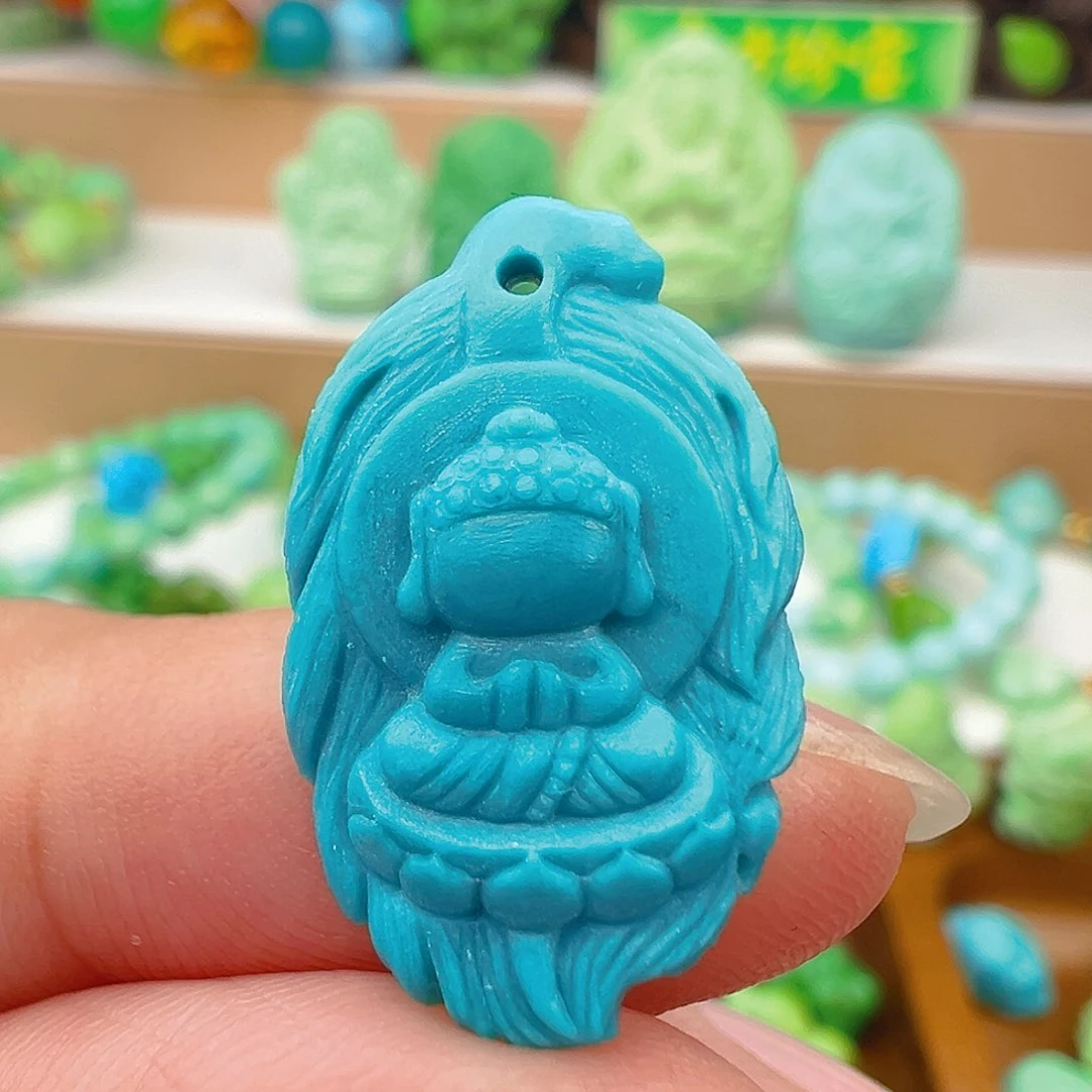 未镶嵌绿松石项链