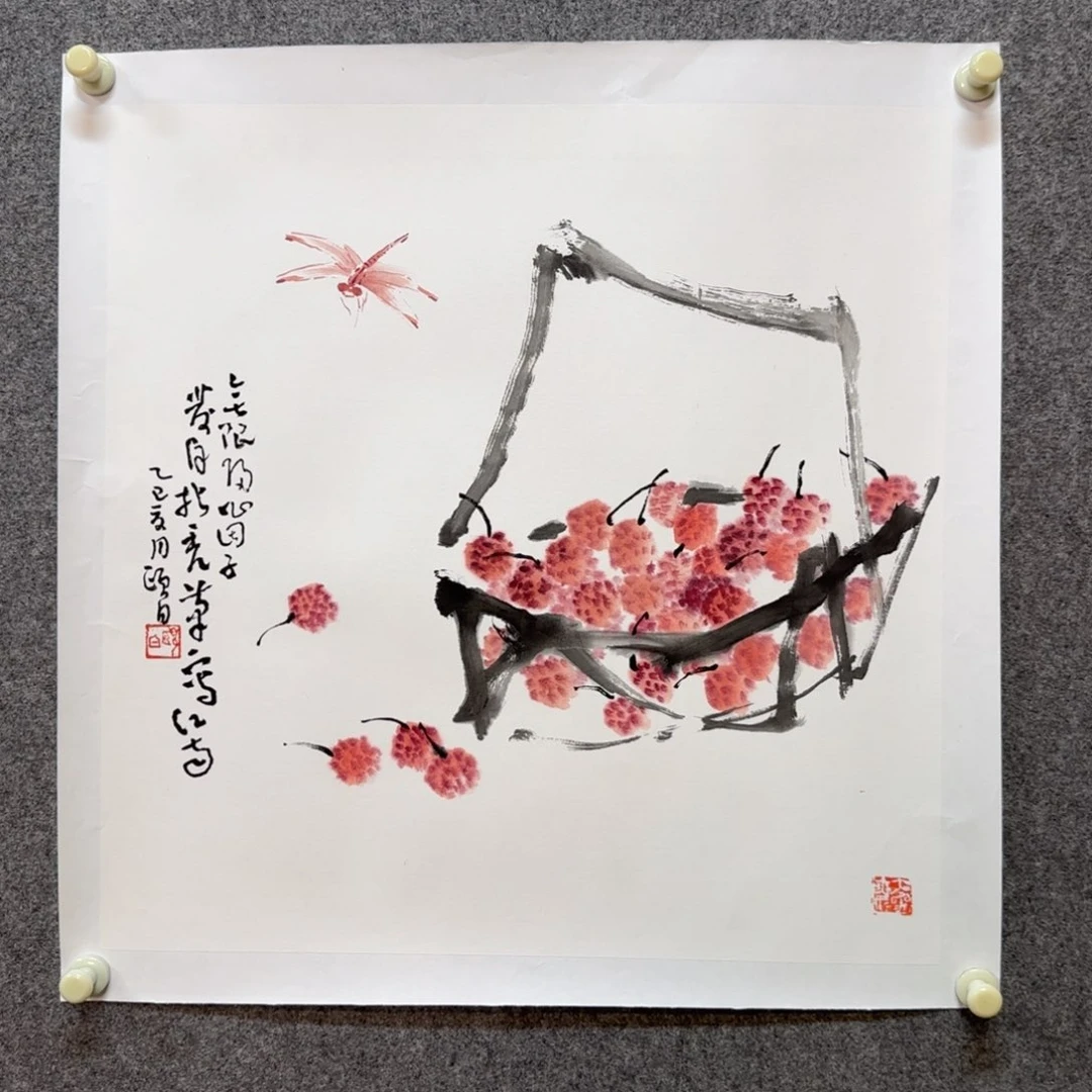 国画王颐白老师手绘作品