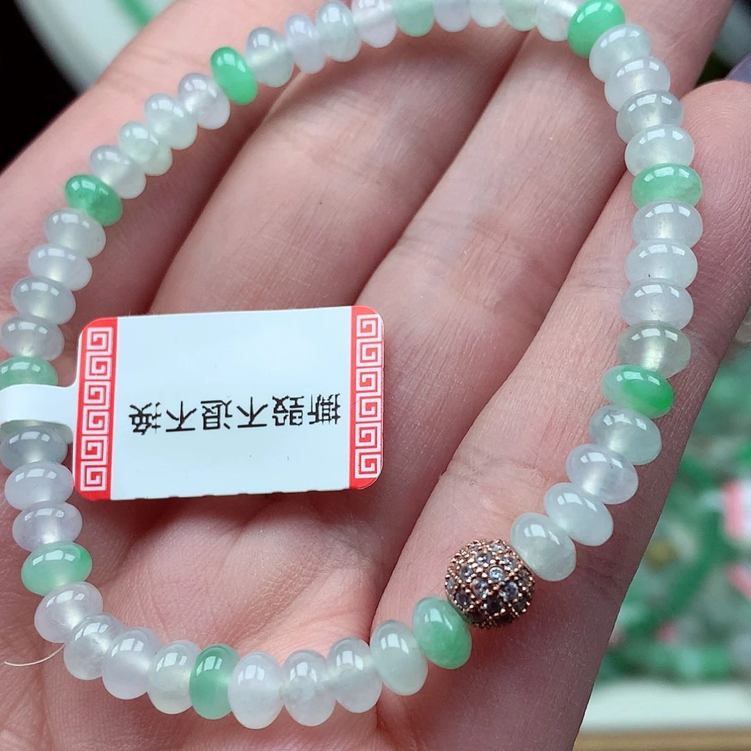 翡翠未镶嵌项链翡翠