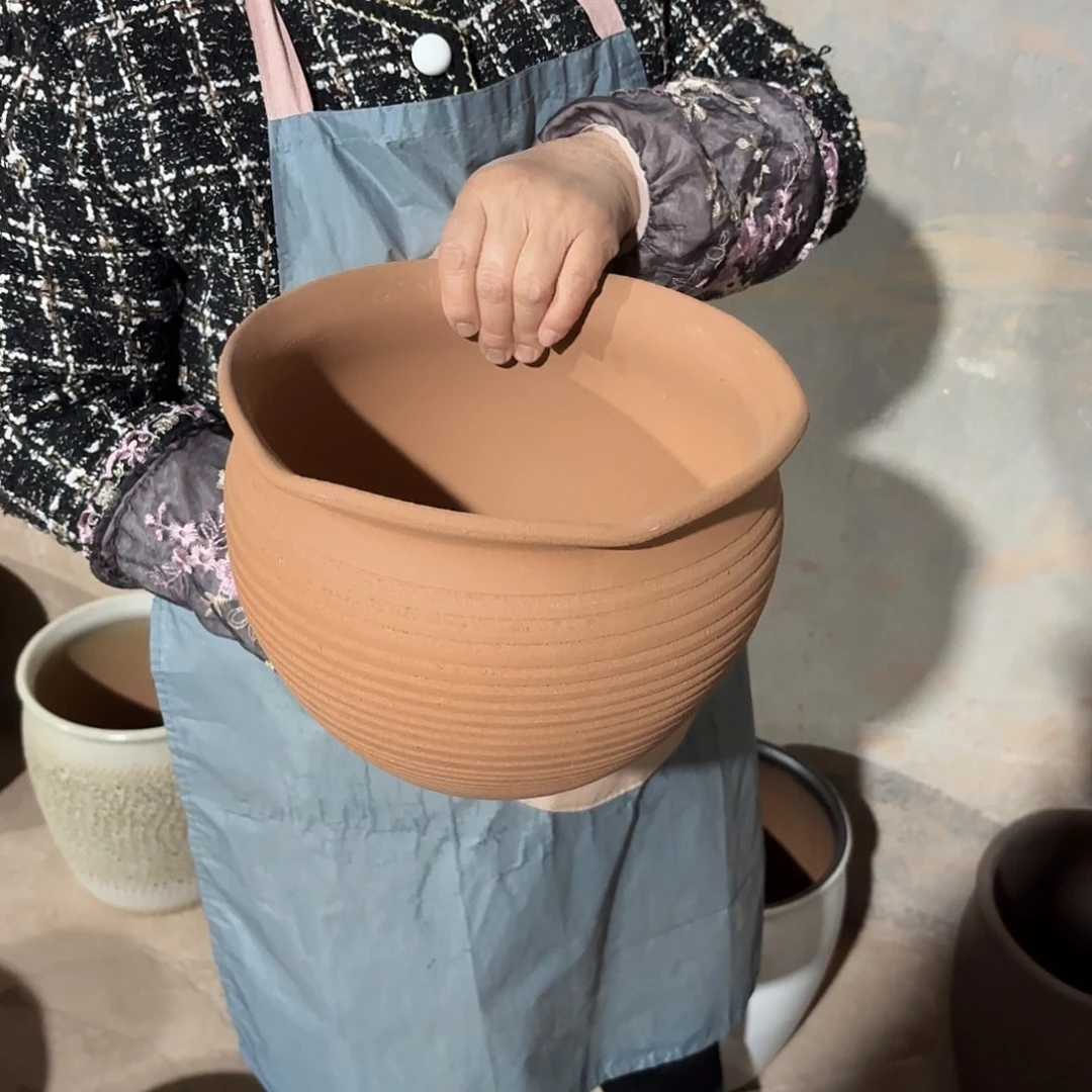 花盆紫砂口26高19