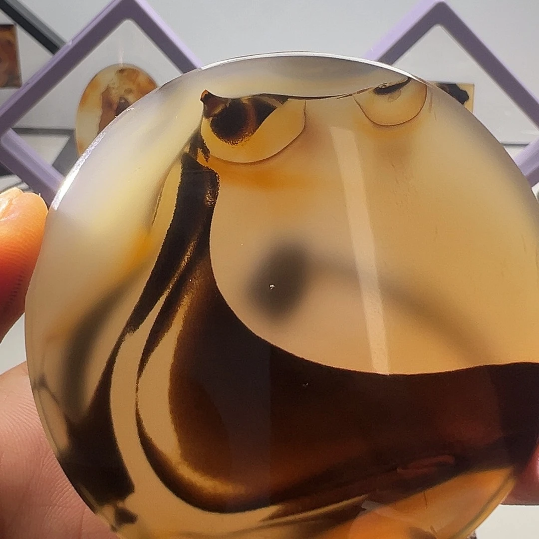 未镶嵌玛瑙/玉髓珠宝奇石金*