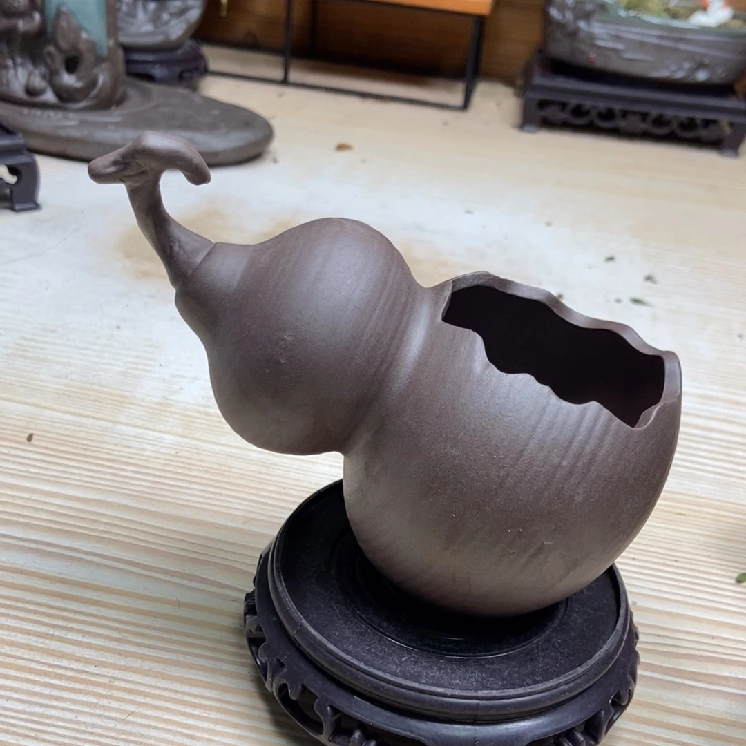 瓷片陶瓷花盆陶瓷艺术