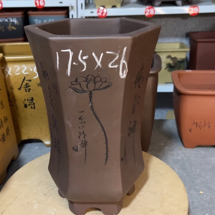 花盆紫砂宜兴紫砂