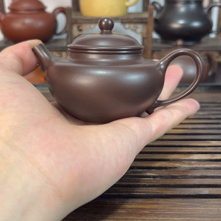 紫砂茶壶原矿紫砂手工制作