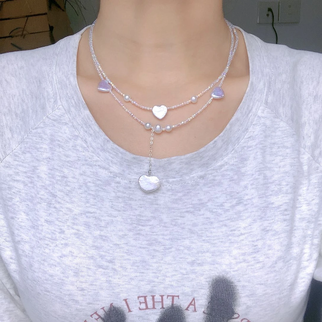 银S925镶嵌耳饰淡水珍珠