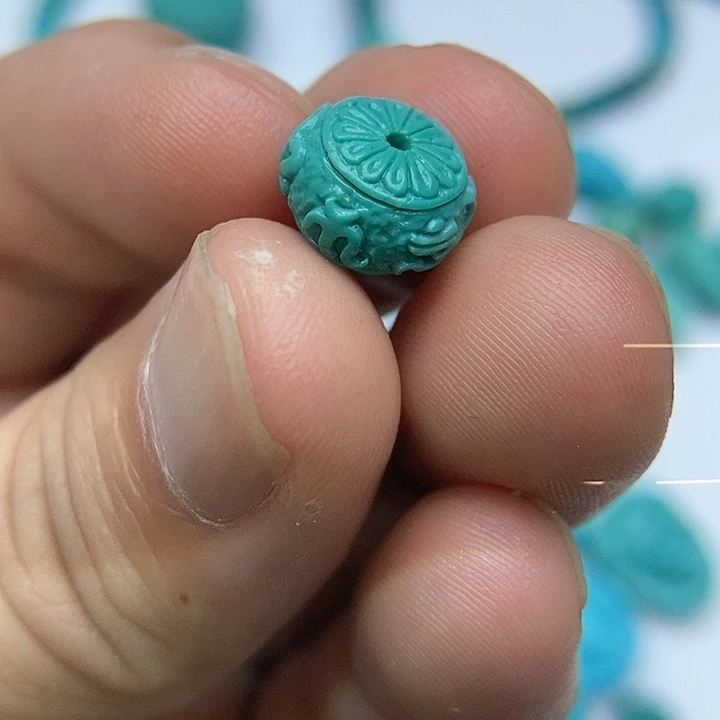 未镶嵌绿松石珠宝奇石