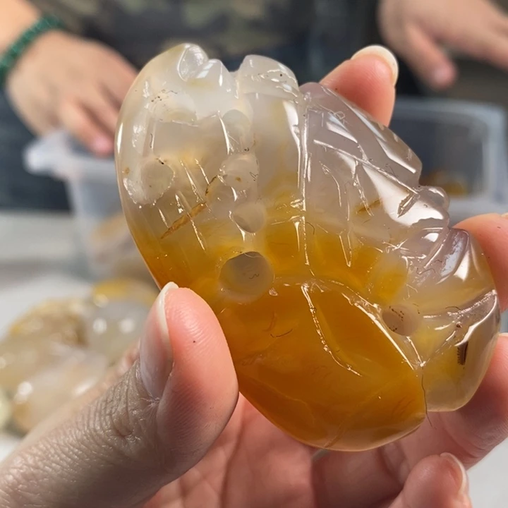 玛瑙/玉髓吊坠(不含链)未镶嵌