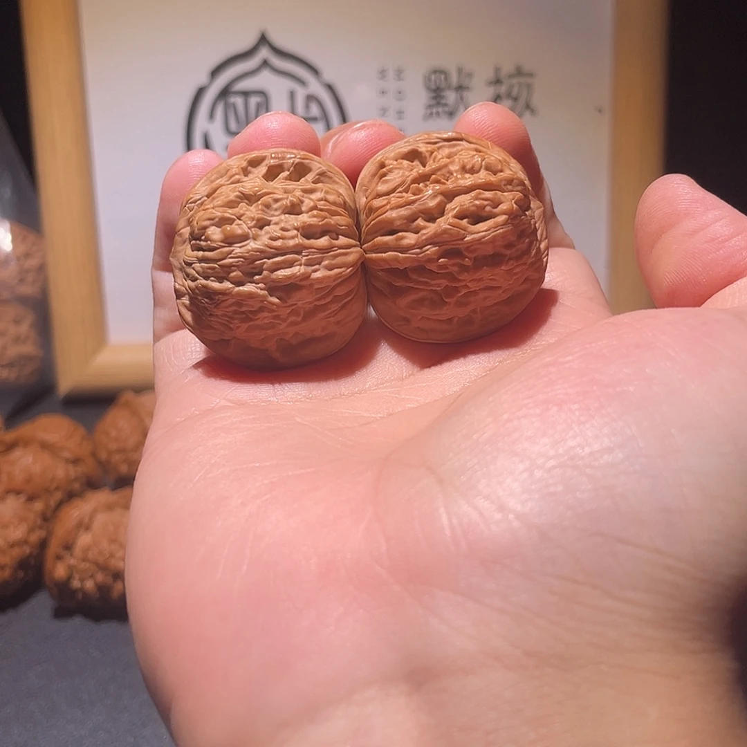 把件文玩核桃35全品汉高楼