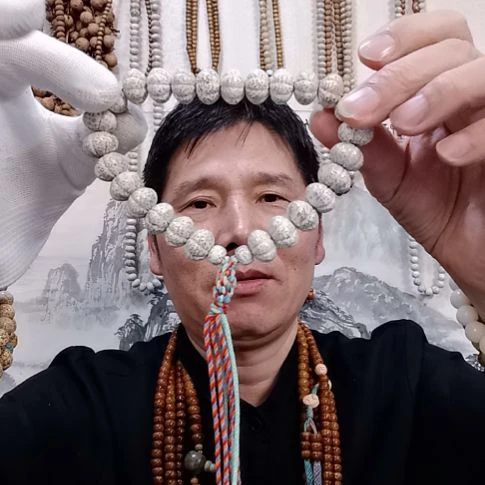 酌***清手串星月菩提南瓜珠手持