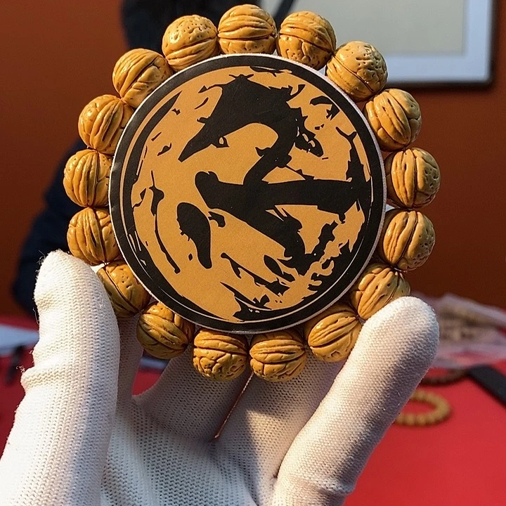 桃核手串B26 14.5 （尺寸误差0.5之间）