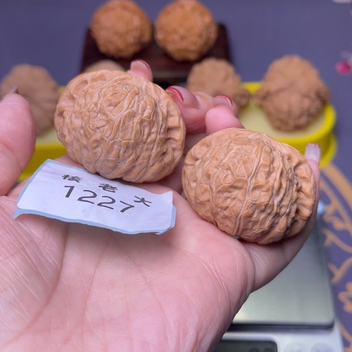 文玩核桃把件南瓜42.1227