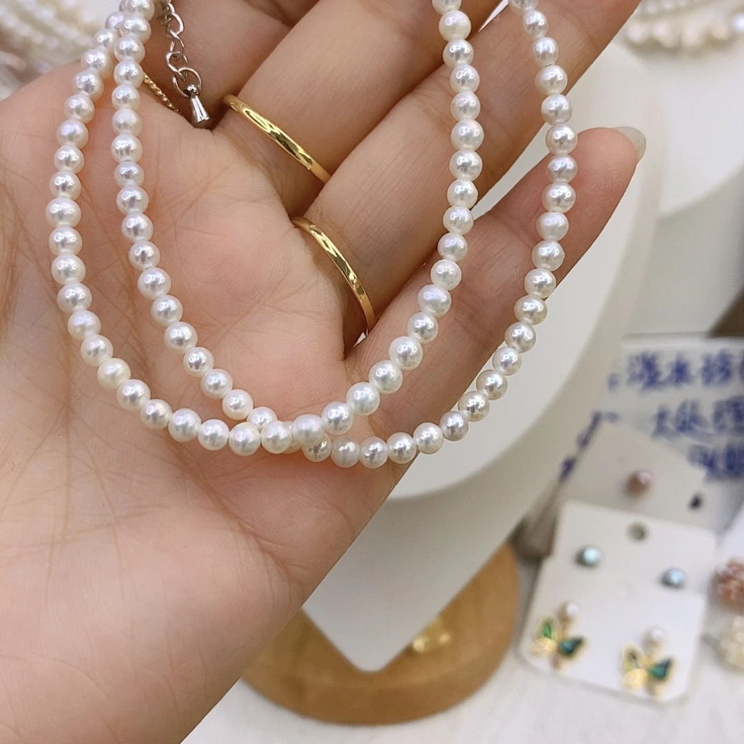 淡水珍珠未镶嵌颈饰