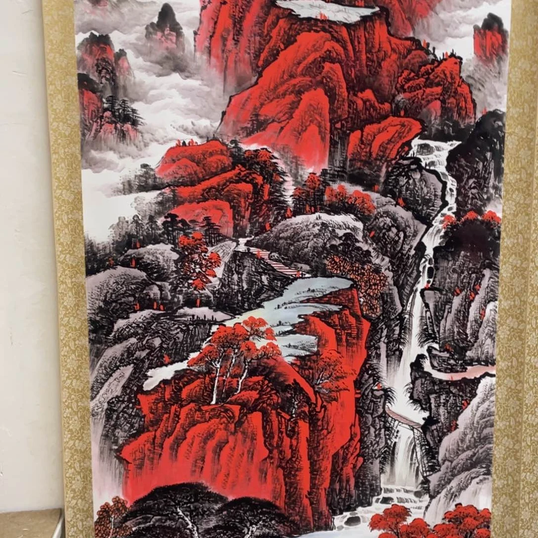 国画老师手笔手绘作品y