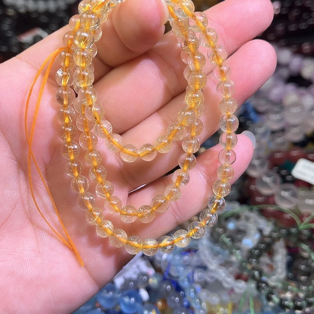 水晶手链未镶嵌天然水晶未镶嵌