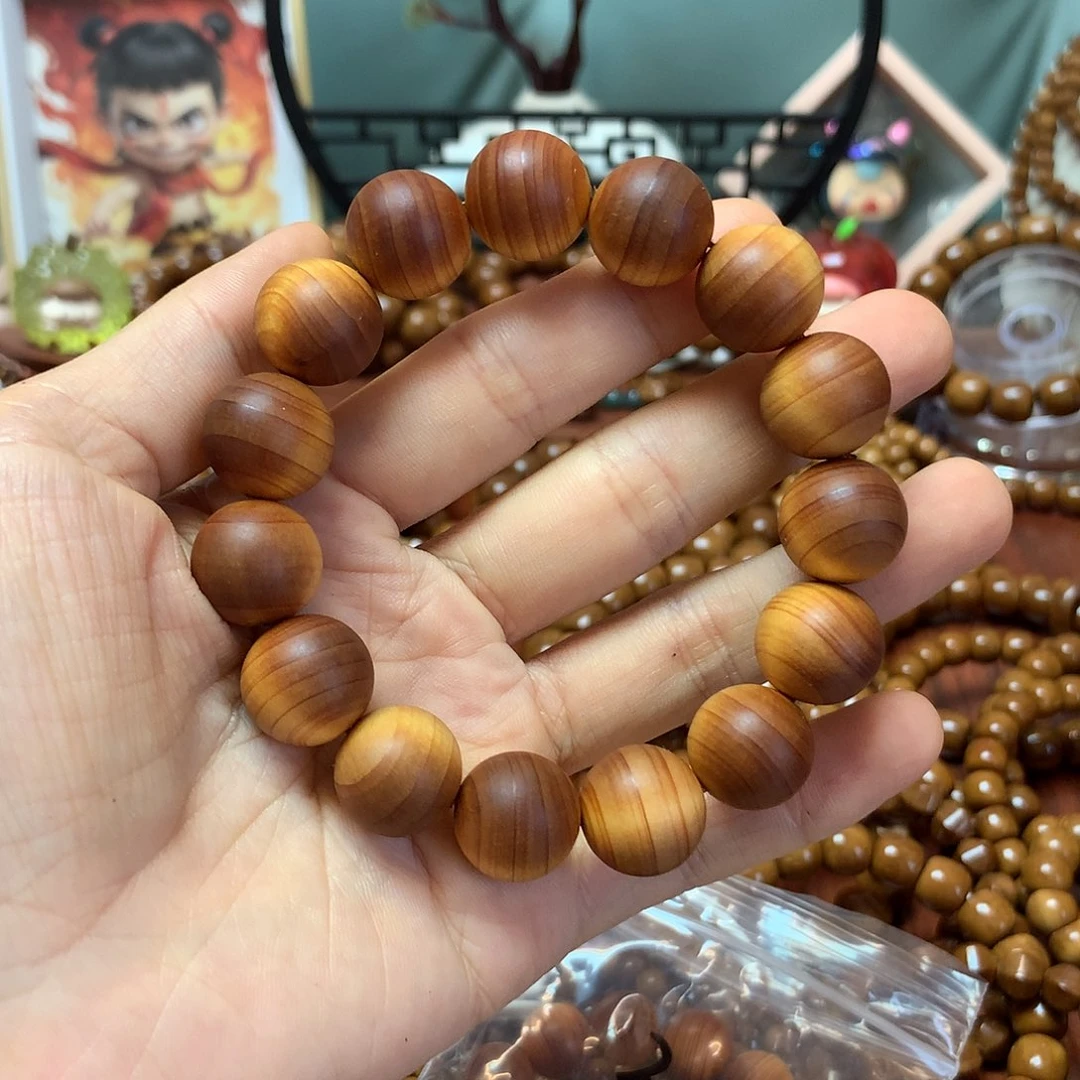 果皮真***～崖柏手串卡15两条