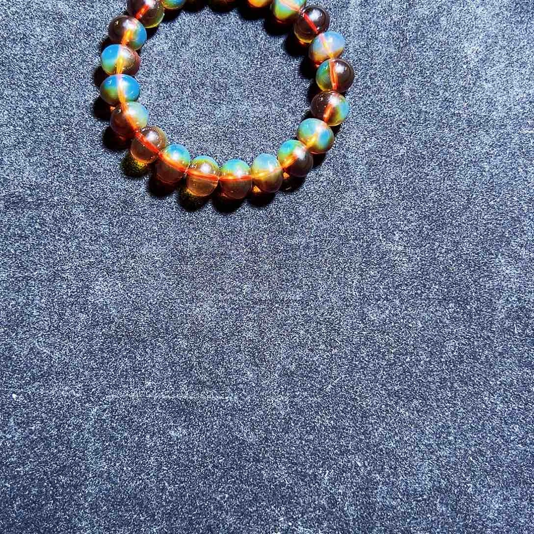 未镶嵌蓝珀手链苹果园11mm