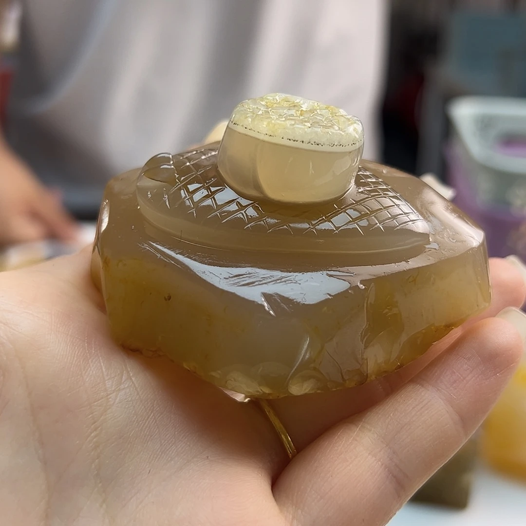 玛瑙/玉髓未镶嵌吊坠(不含链)