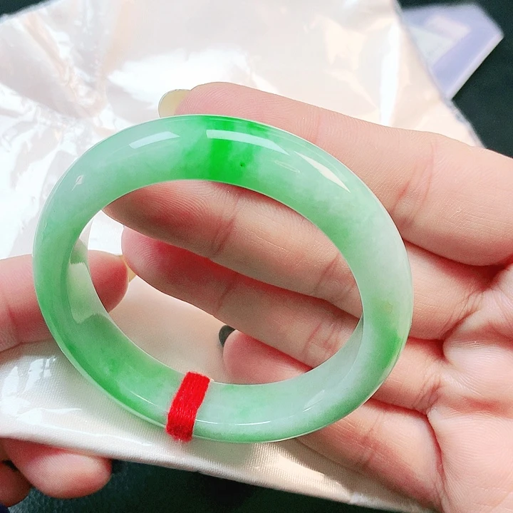 未镶嵌手镯翡翠正圈2783