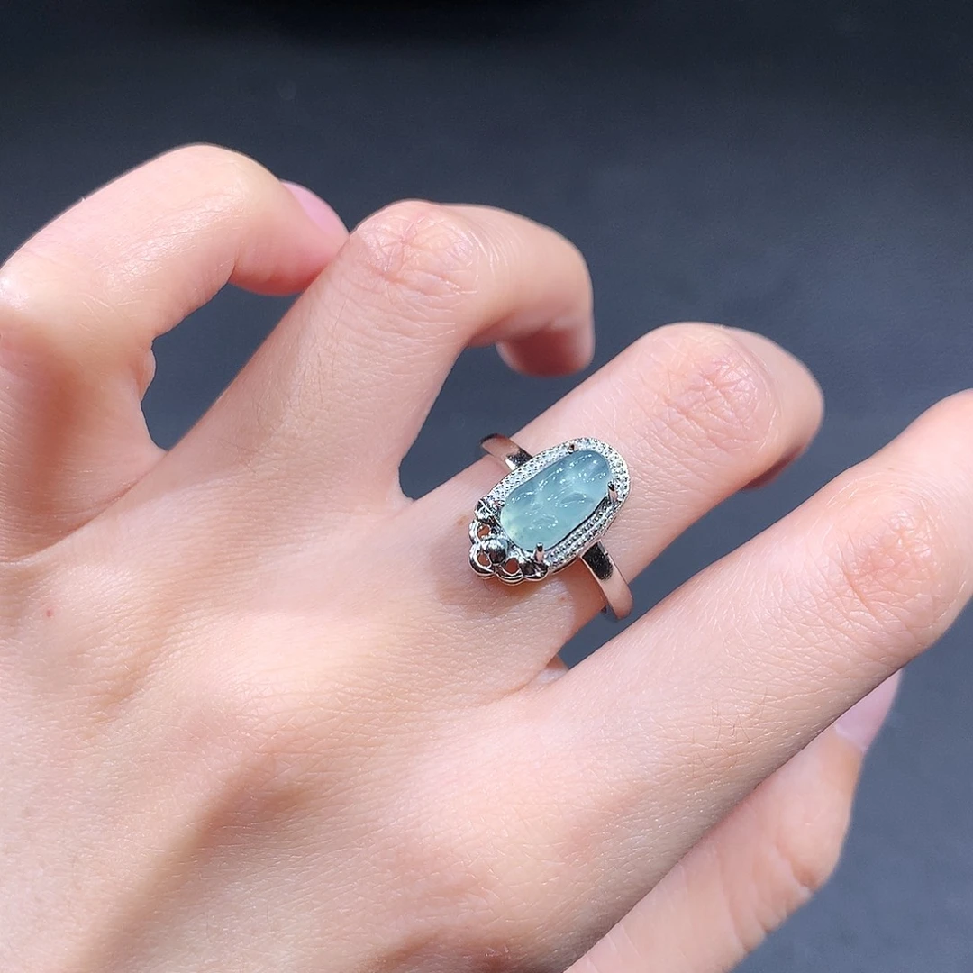 未镶嵌戒指翡翠翡翠