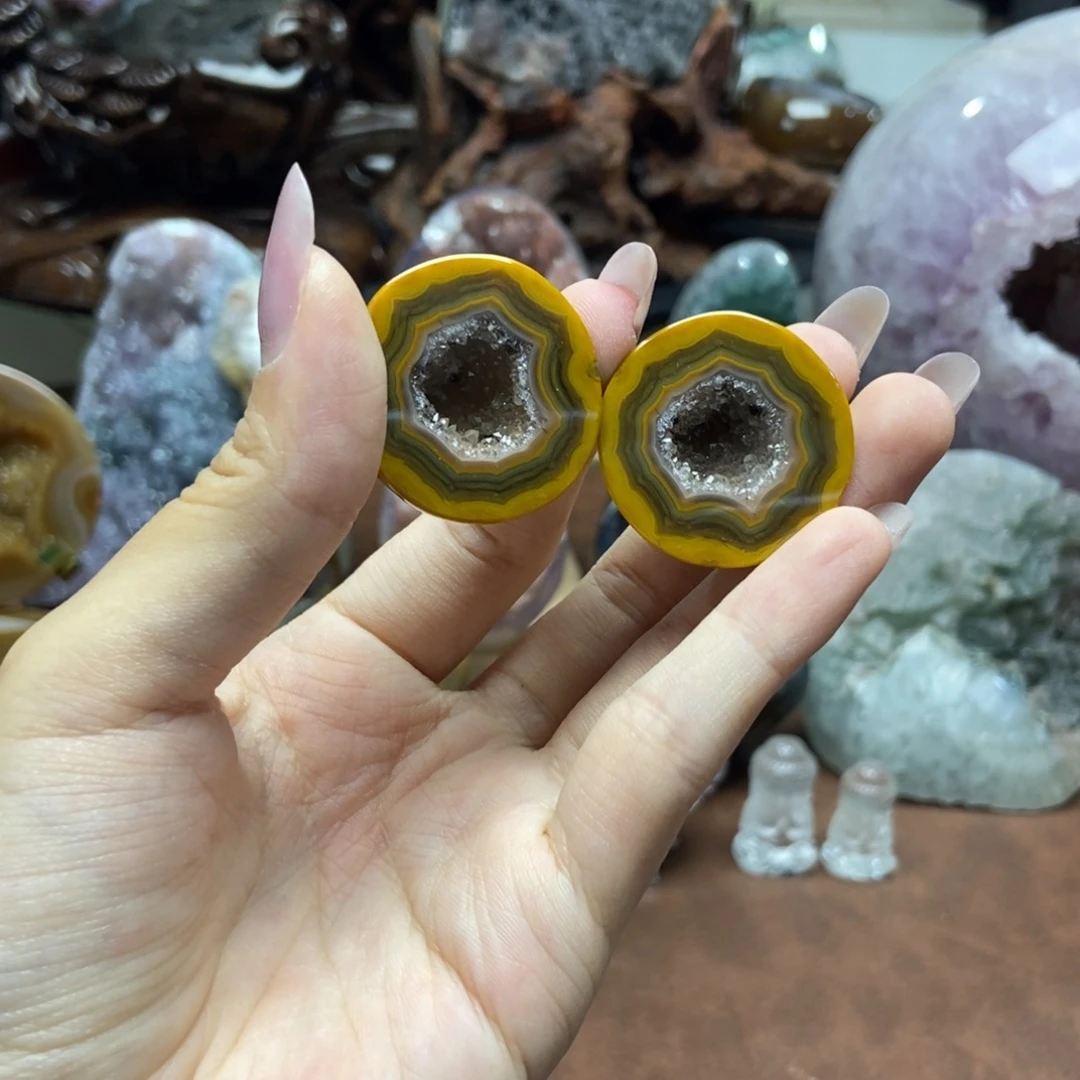 紫晶摆件未镶嵌水晶
